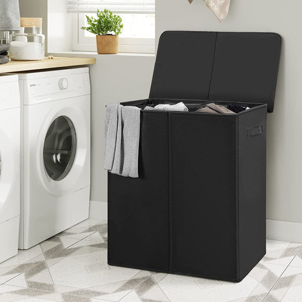 2 section laundry bin new arrivals